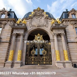 Grand Resort Entrance Gate Design with Lighting No-10827