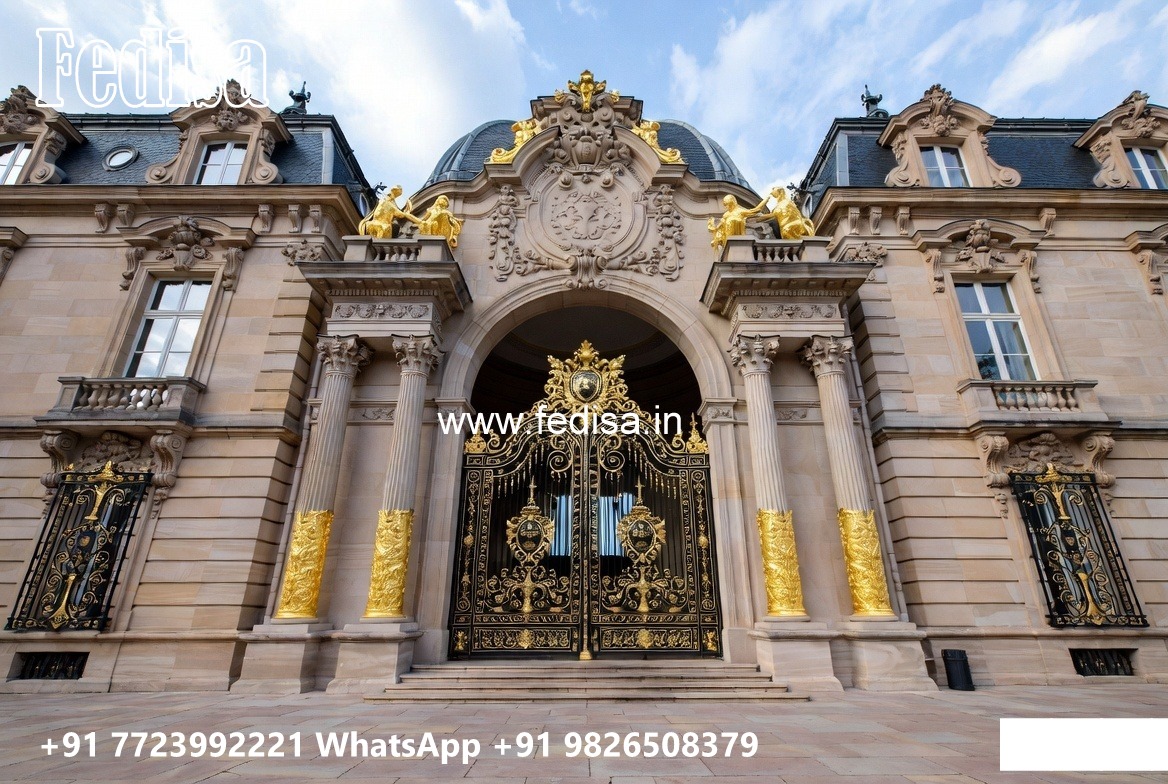 Grand Resort Entrance Gate Design with Lighting No-10827