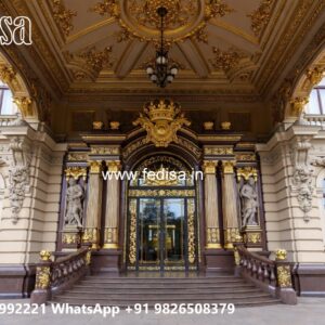 Hotel Entrance Gate Design for Modern Commercial Spaces No-10845