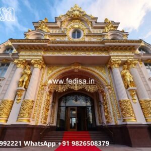 Luxury Hotel Gate Design with Contemporary Details No-10856