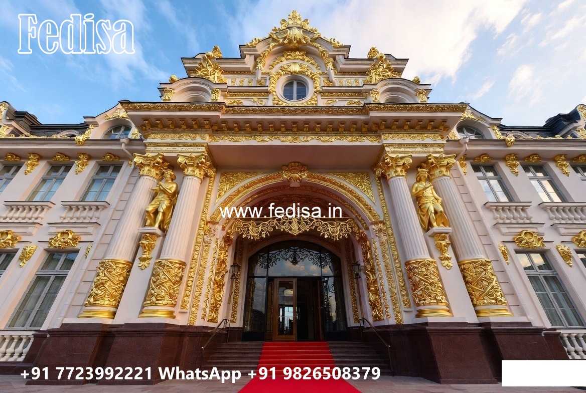 Luxury Hotel Gate Design with Contemporary Details No-10856