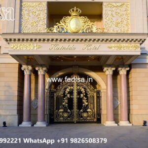 Decorative Main Gate Design for Luxury Hotels No-10858