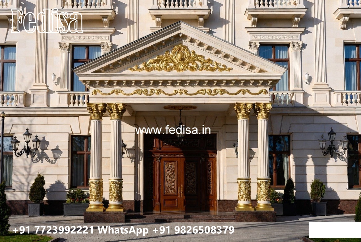 Hotel Entrance Gate Design with Royal Architecture No-10888