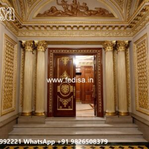 Premium Entrance Gate Design for Modern Resorts No-10896