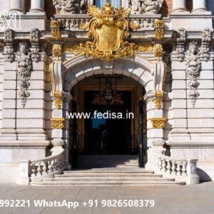 Hotel Entrance Gate Design with Premium Exterior Finish No-10897