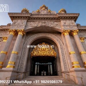 Hotel Main Entrance Gate Design for Luxury Architecture No-10900