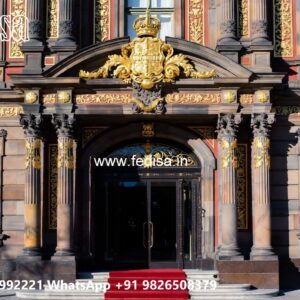 Elegant Hotel Exterior Elevation Design Concepts No-10906