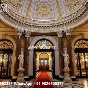 Hotel Elevation Design with Modern Facade Style No-10908